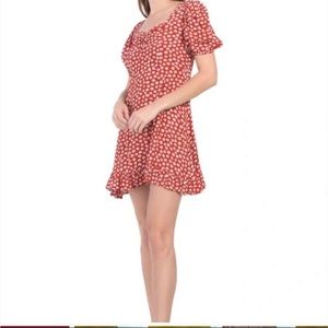 FAITHFULL THE BRAND Agathe Mini Dress